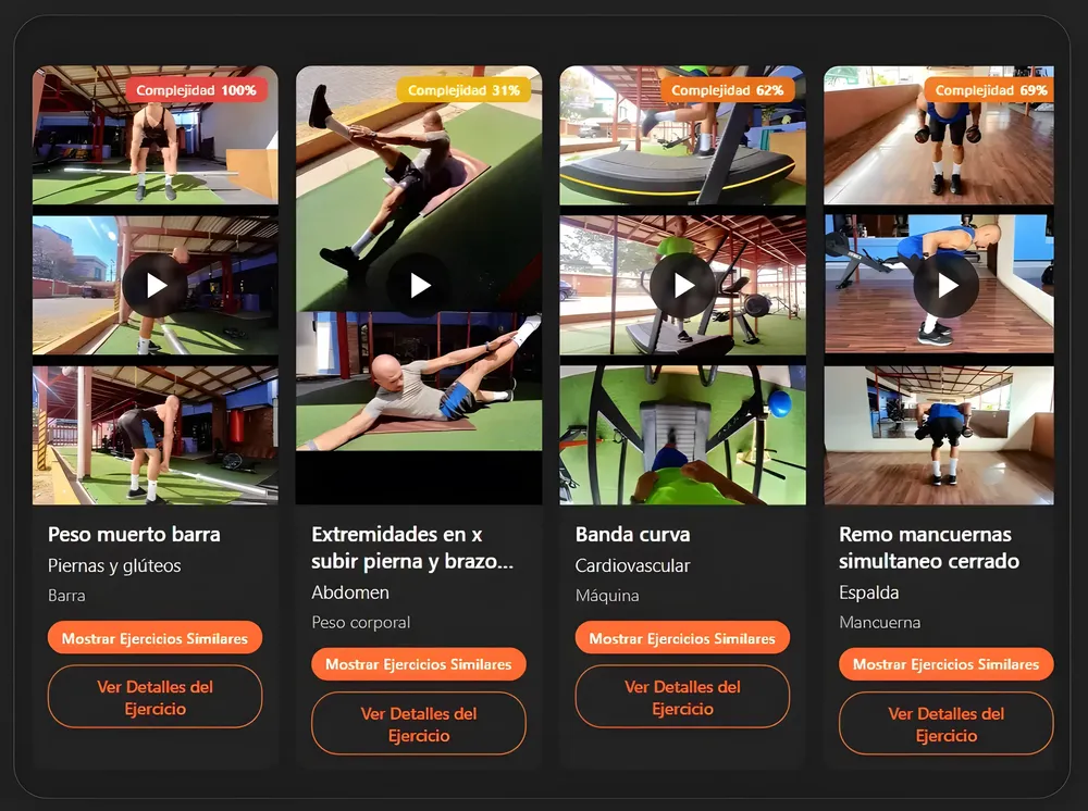 Creador de Rutinas con Lógica de entrenamiento profesional