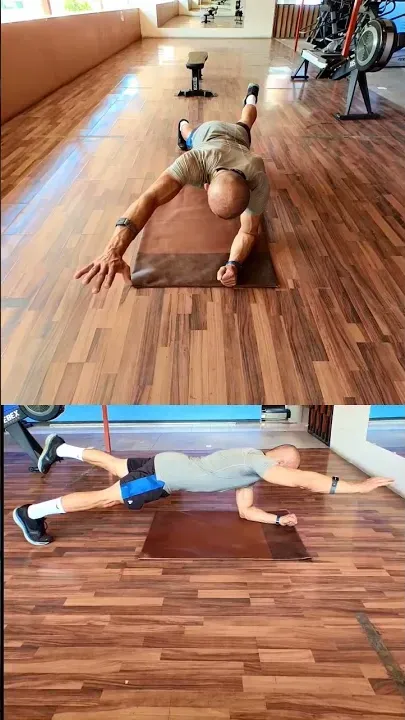 Plank One Leg And One Arm Up