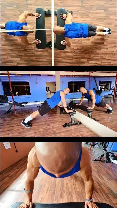 Push Ups On Bench