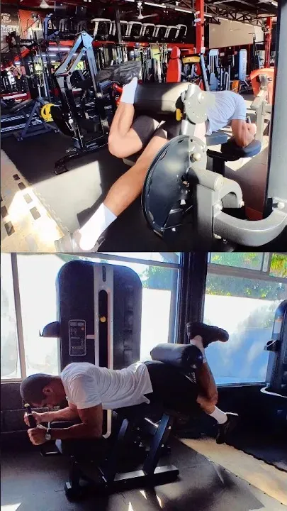 Leg Curl Machine Single Leg