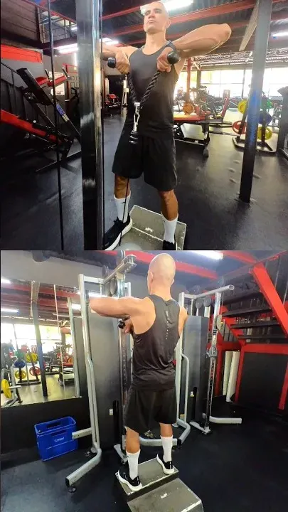 Upright Row Cable Rope