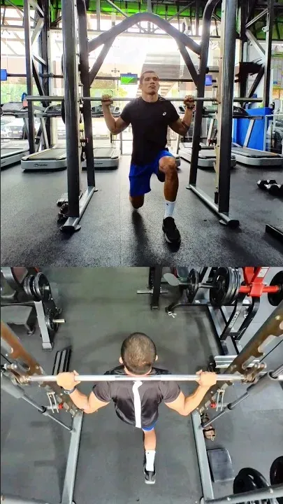 Smith Machine Lunges