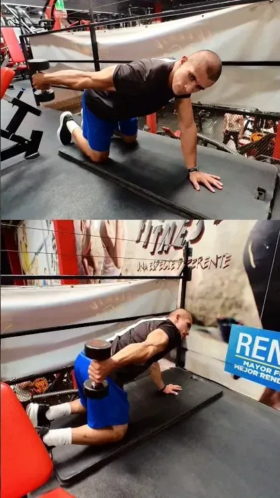 Dumbbell Kickback On Floor