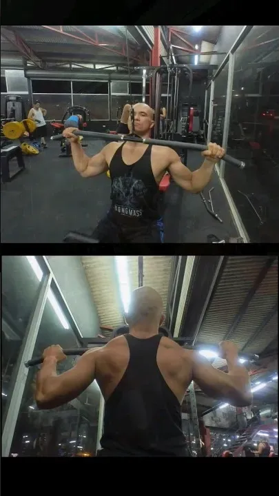 Lat Pulldown Wide Grip Cable