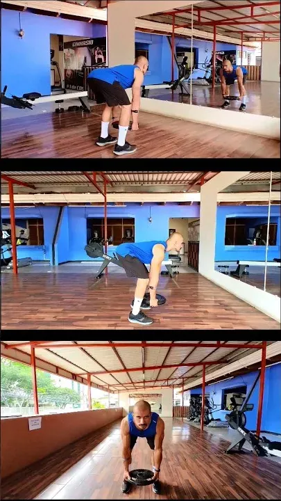 Deadlift With A Single Plate